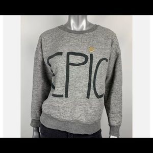 J.CREW HUGO GUINNESS, EPIC PULLOVER SWEATSHIRT
